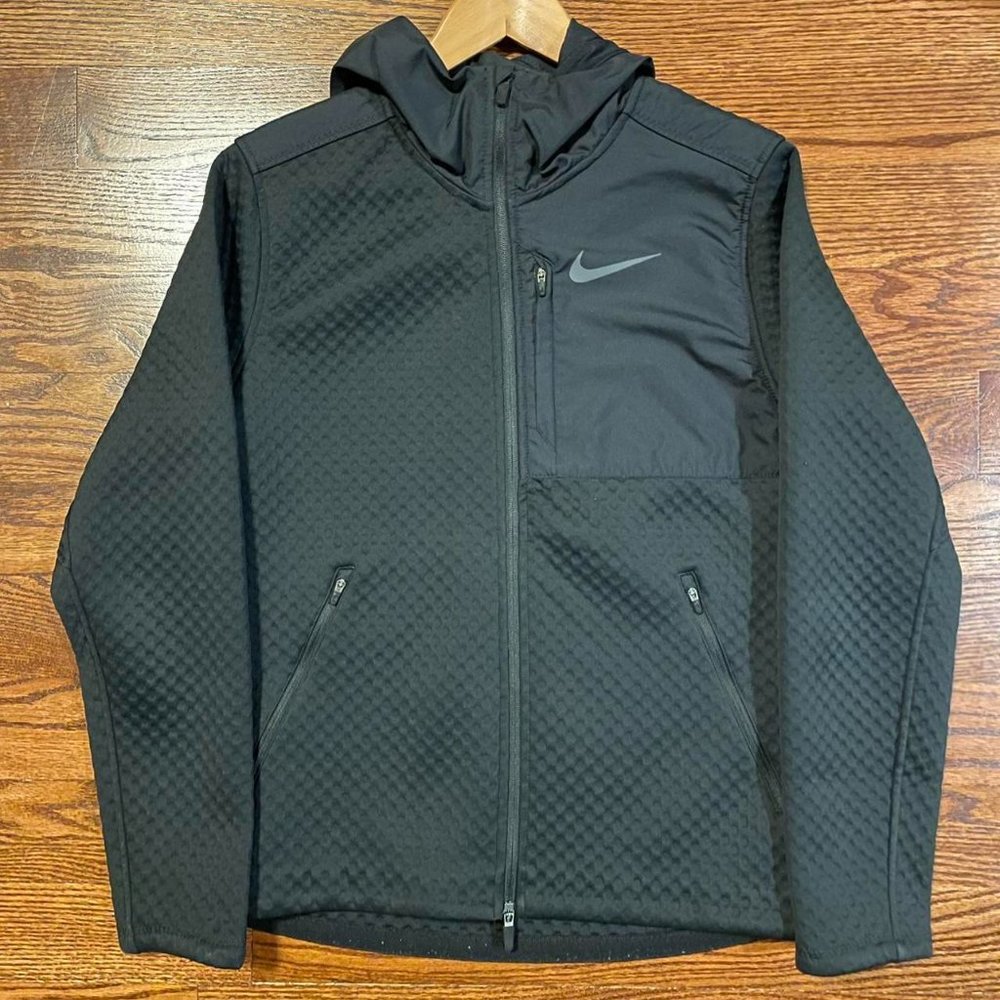 nike therma full zip hooded sweatshirt/jacket
